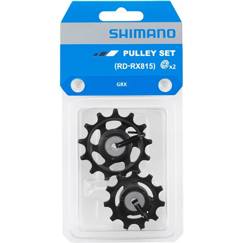 Shimano Spares RDRX815 GRX Pulley Set Jockey Wheel Black/ Silver