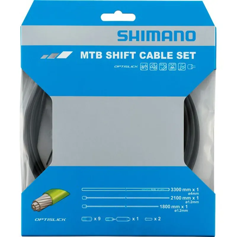 Shimano CABLE OPTISLICK MTB Gear Set BK Black one size